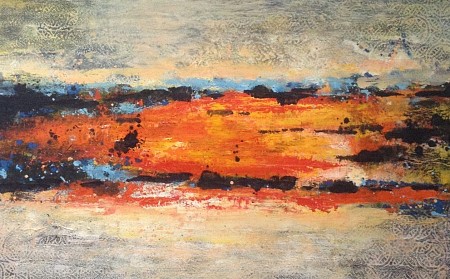 Abstract z t  3 geschilderd door Anita art nondual