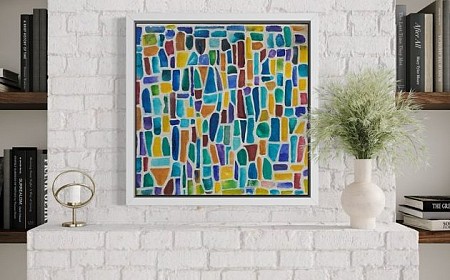 Ritme geschilderd door RietjeArt