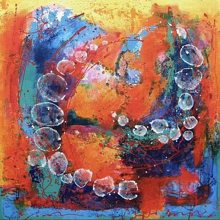 Seaworld 2 geschilderd door Jolanda van  Hattum