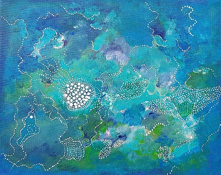 Underwater (series) geschilderd door Art by Marlei