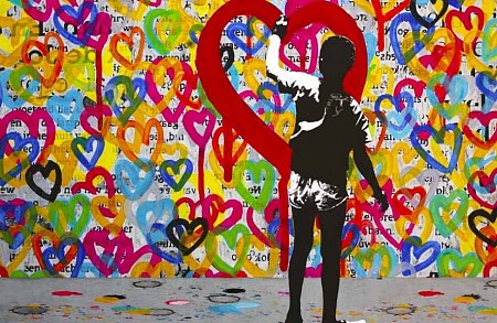 Put my heart into it geschilderd door Db Waterman