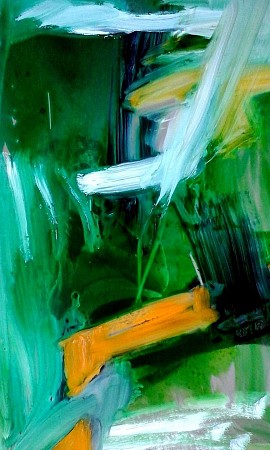 Green power geschilderd door Angelika Poels
